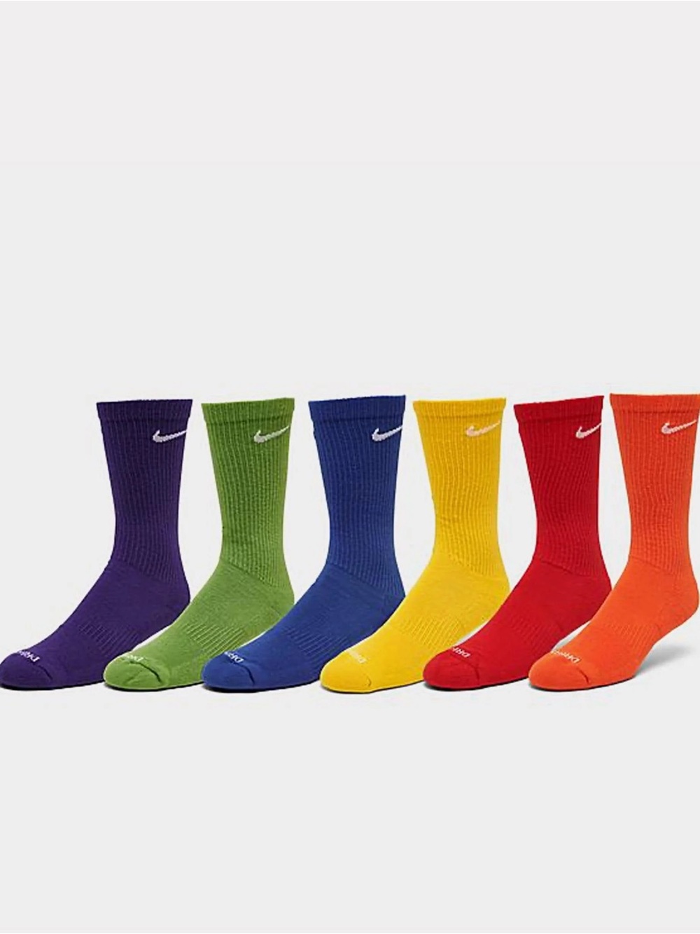Nike Everyday Plus Crew Socks - DRI-FIT multicolor (6 Pack)